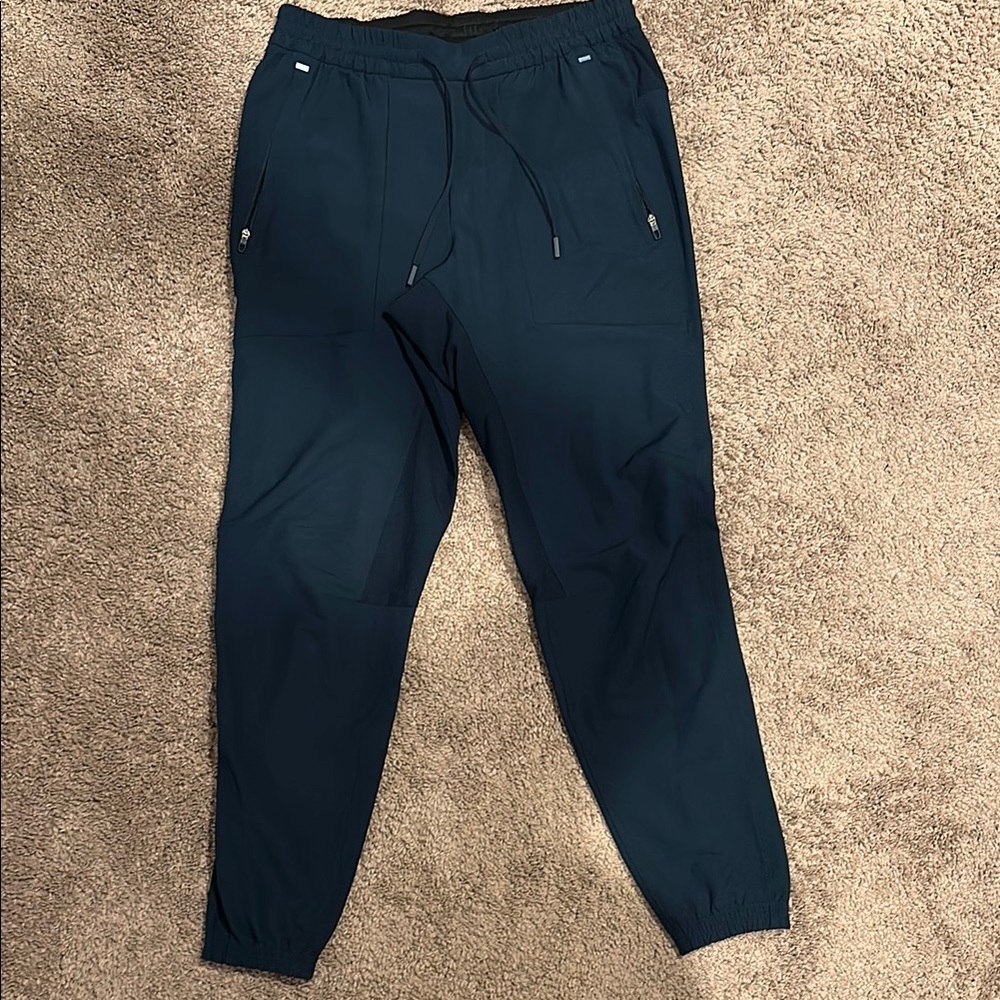 Men's Navy Jogger Pants